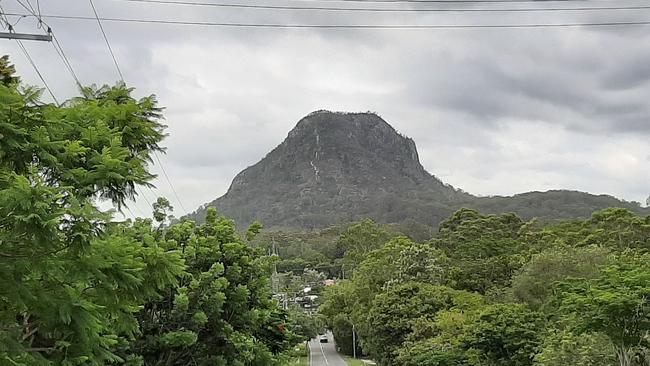 Gary McCrea headed to Pomona to snap this shot of Mount Cooroora.