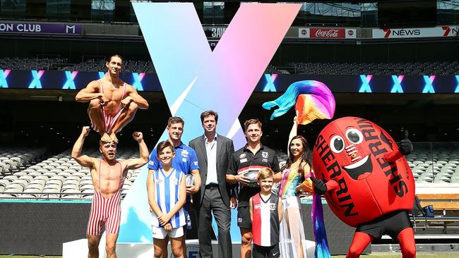 Gillon McLachlan launches AFLX.