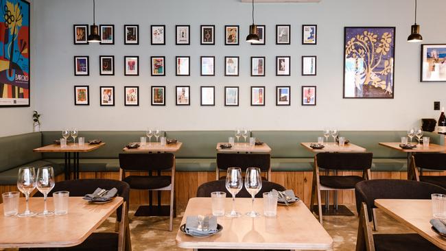The dining room at Good Gilbert wine bar, Goodwood. Picture: File