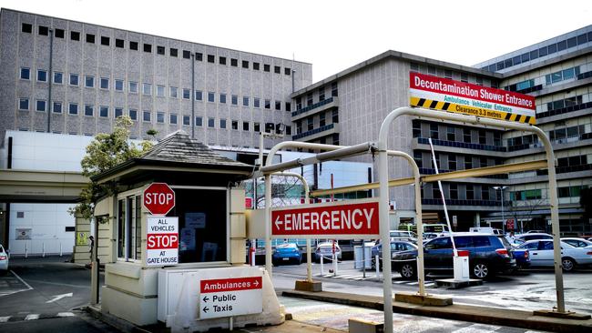 The emergency department at the Royal Adelaide Hospital.