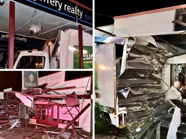 Truck ploughs into Sunshine Coast hinterland shops