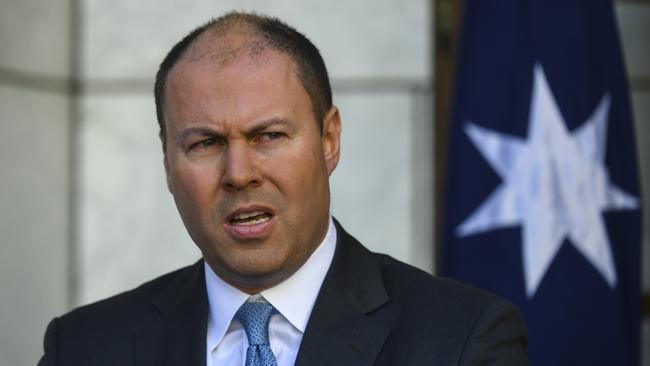 Treasurer Josh Frydenberg. Picture: AAP