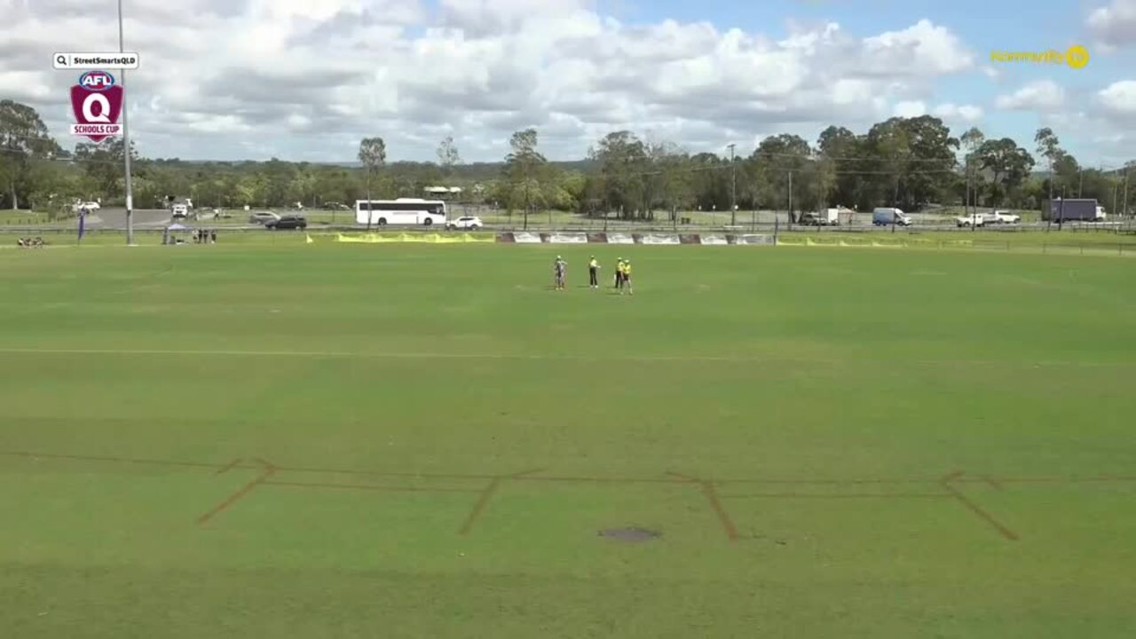 Replay: Whitfield SS v Peregian Springs SS - 2024 AFLQ Schools Cup State Finals Day 1