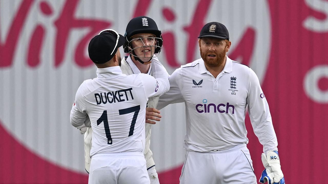 Bairstow knows how lucky he is. Photo by Paul ELLIS / AFP.