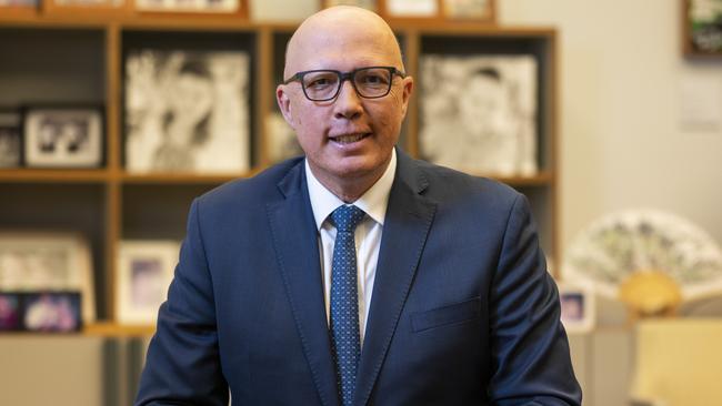 Opposition Leader Peter Dutton. Picture: NCA NewsWire / Martin Ollman