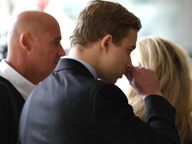 Kyle Daniels arrives at the Downing Centre court in Sydney. Picture: NCA NewsWire/Joel Carrett