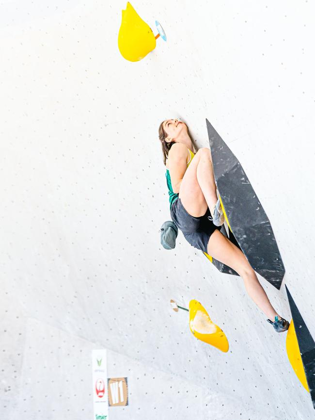 Oceana Mackenzie, Sports Climbing Victoria. Picture: Supplied.