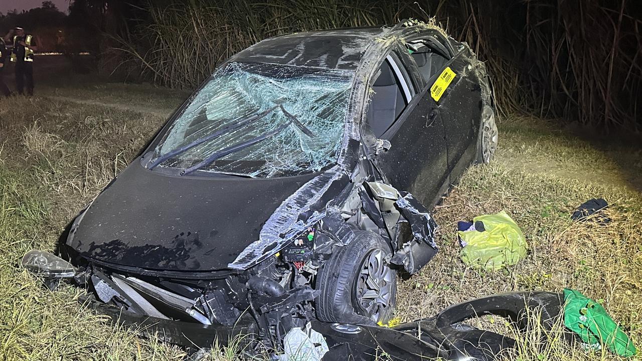 Police probe crash of allegedly stolen car found with sav blanc at scene