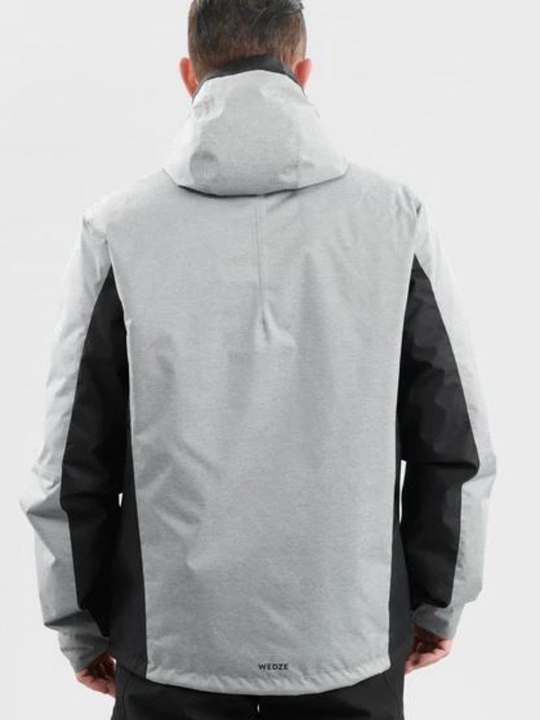 WED’ZE Men’s Ski Jacket 180 in grey. Picture: Decathlon.