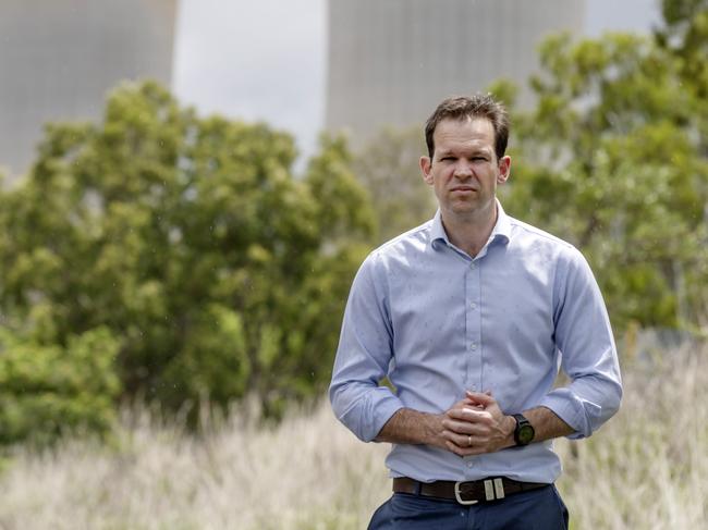 Senator Matt Canavan is calling for a new coal-fired power station at Collinsville. Picture By Steve Vit