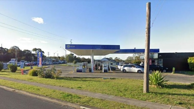 The Metro service station at Doyalson where Gooley shocked his first witness. Picture: Google Maps