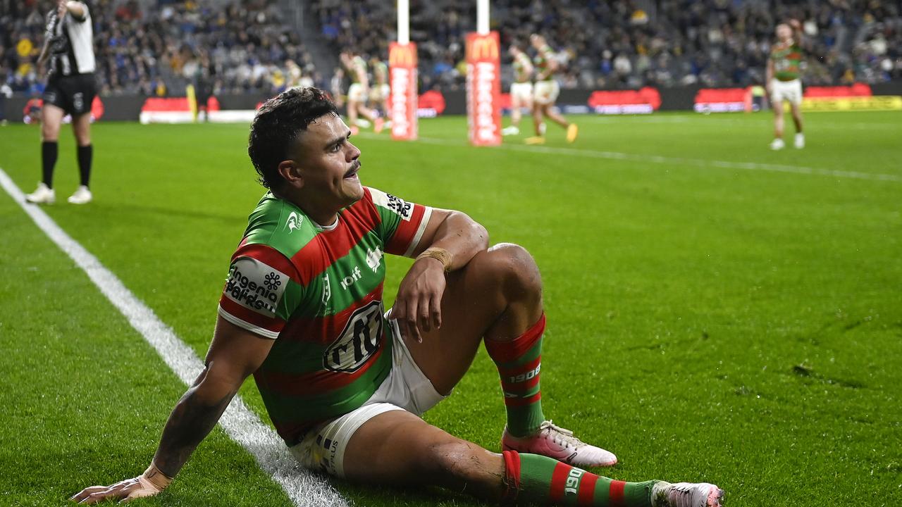 The Rabbitohs are hopeful fullback Latrell Mitchell will return from injury this season. Picture: NRL Photos
