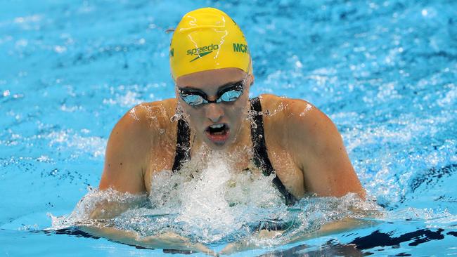 Women's 200m breaststroke swimmer Taylor McKeown. Picture: Adam Head.