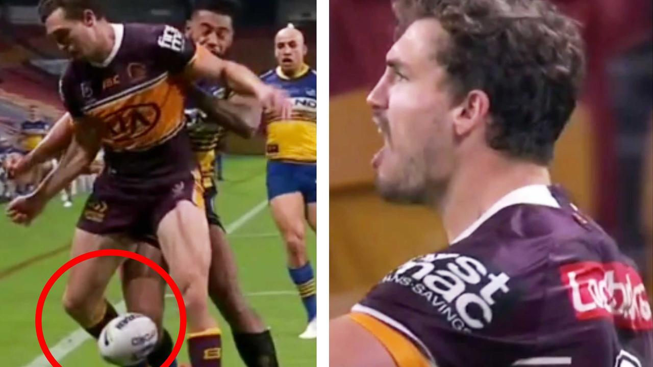 The incident from Thursday's game which Corey Oates wanted to challenge.
