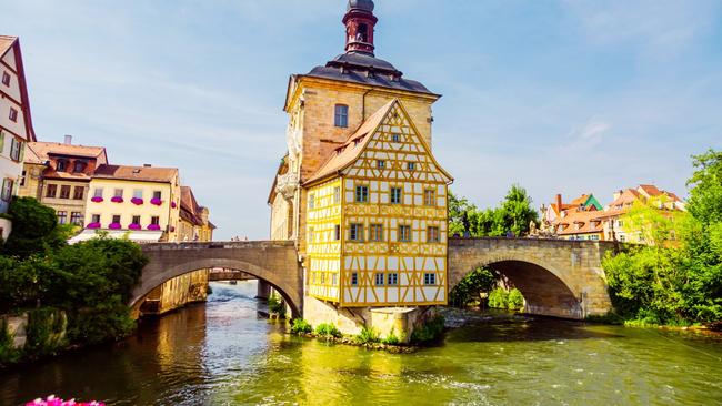 Quaint villages Picture half-timbered houses known as “fachwerk” in German, churches, mediaeval remains and cobblestone streets. Bavaria is filled with charming villages and towns frozen in time – perfect for a pitstop for meals in between activities. Explore Augsburg, one of Germany's oldest cities, and its Renaissance architecture or UNESCO World Heritage site Bamberg (pictured) and its well-preserved mediaeval city centre. 