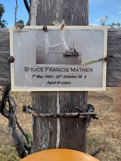 Transport and Main Roads made an appeal to find the loved ones of South Mackay man Bruce Mather whose roadside vigil was in an area of the Bruce Highway due for an upgrade. Picture: Transport and Main Roads