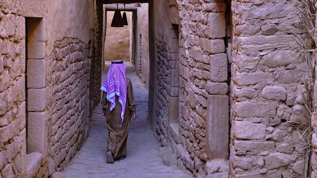 The old town of AlUla in Saudi Arabia.