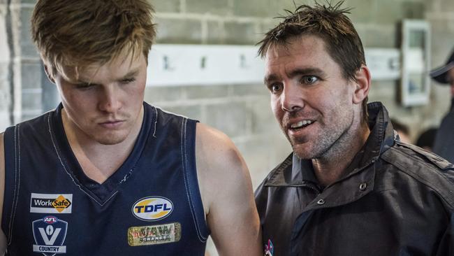 Jacka insisted his players focus on the finals and not his battle. Picture: Jason Edwards