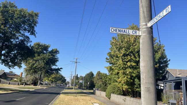 A man tried to kidnap a toddler near the intersection of Alamein Ln and Graham Cr in Traralgon on Thursday morning. Picture: Jack Colantuono