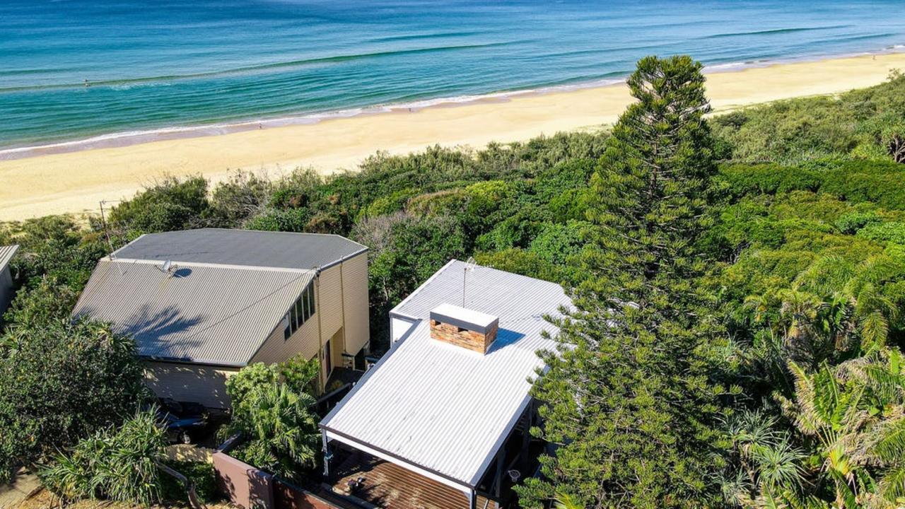 Therese Rein bought this beachfront cottage which has DA approved for a new architectural residence in Noosa for $6.75m