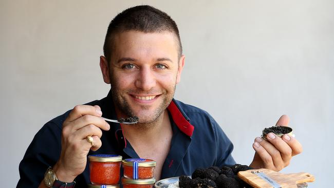 Providore Josh Rea at his Edgecliff store. Picture: Stephen Cooper