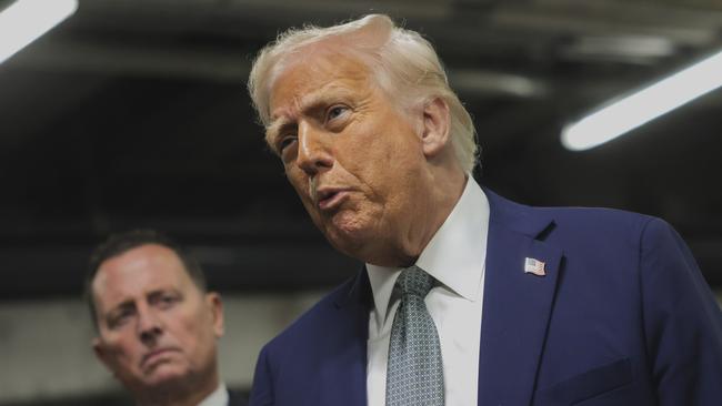 Urging US President Donald Trump to impose punitive tariffs, US pharmaceutical giants have complained it subsidies the cost of medicines for millions of patients and blocks importers. Picture: Pool/AP