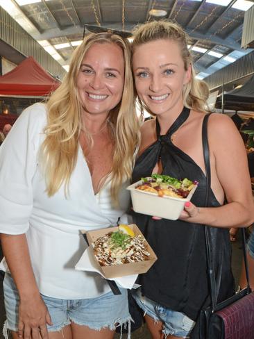 Lauren Adams &amp; Jessica Kelly at Miami Marketta, Miami. Picture: Regina King