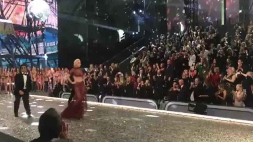 Bruno Mars, Lady Gaga and The Weeknd stroll down Victoria's Secret catwalk                                     