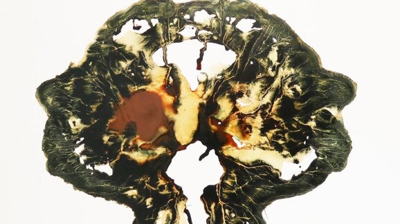 Healesville artist Jenny Reddin's artwork The Very Stupid Man, from her exhibition of the same name. Picture: Supplied