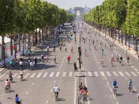 Paris has installed 650km of bike lanes.