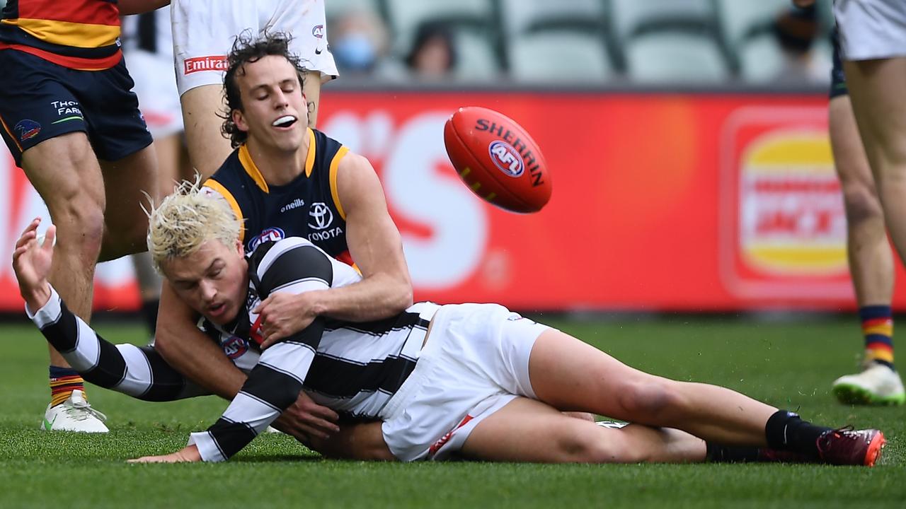 No free kick here. (Photo by Mark Brake/Getty Images)