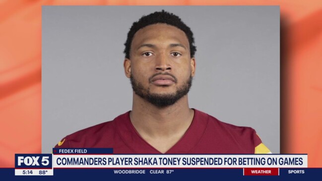 Shaka Toney's future with Commanders in tatters after suspension