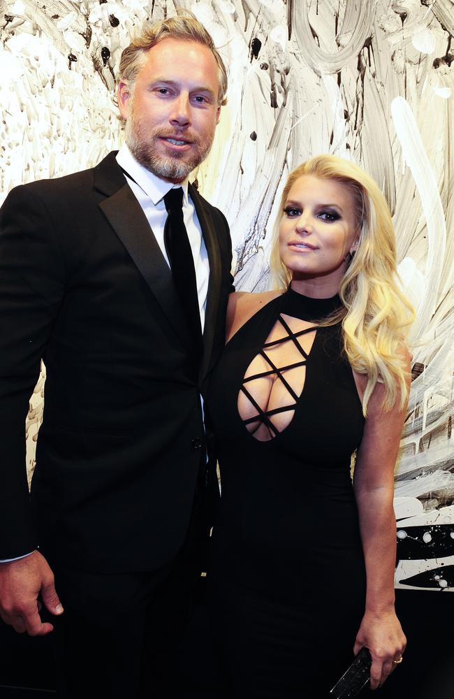 Eric Johnson and Jessica Simpson. (Photo by Amy Graves/WireImage)