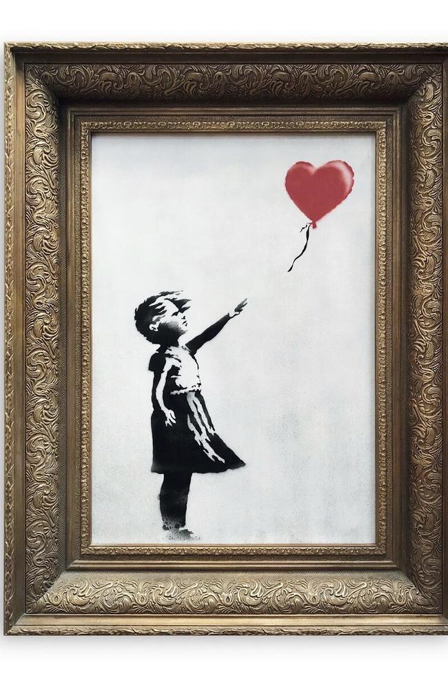 Banksy’s Shredded Girl With Balloon Renamed Love Is In The Bin, Says ...