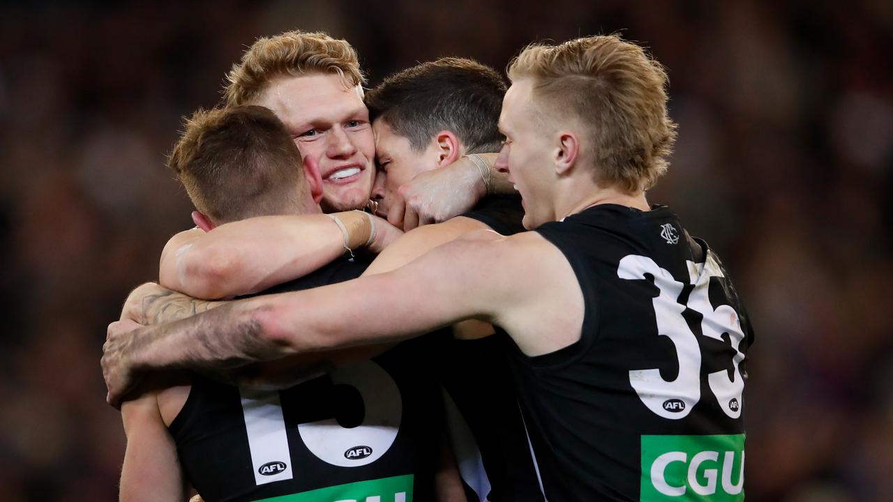 The Magpies are through. Photo: Adam Trafford/AFL Media/Getty Images