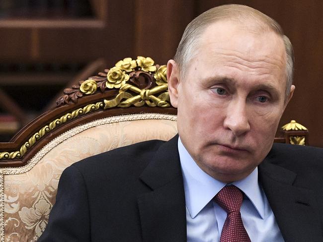 Russian President Vladimir Putin has led an expansion of the country’s nuclear arsenal. Picture: Alexei Druzhinin, Sputnik, Kremlin Pool Photo via AP