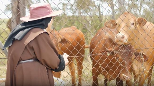 The Carmelite nuns maintain their acreage property at Ormiston. Picture: CarmeliteOrmiston.com
