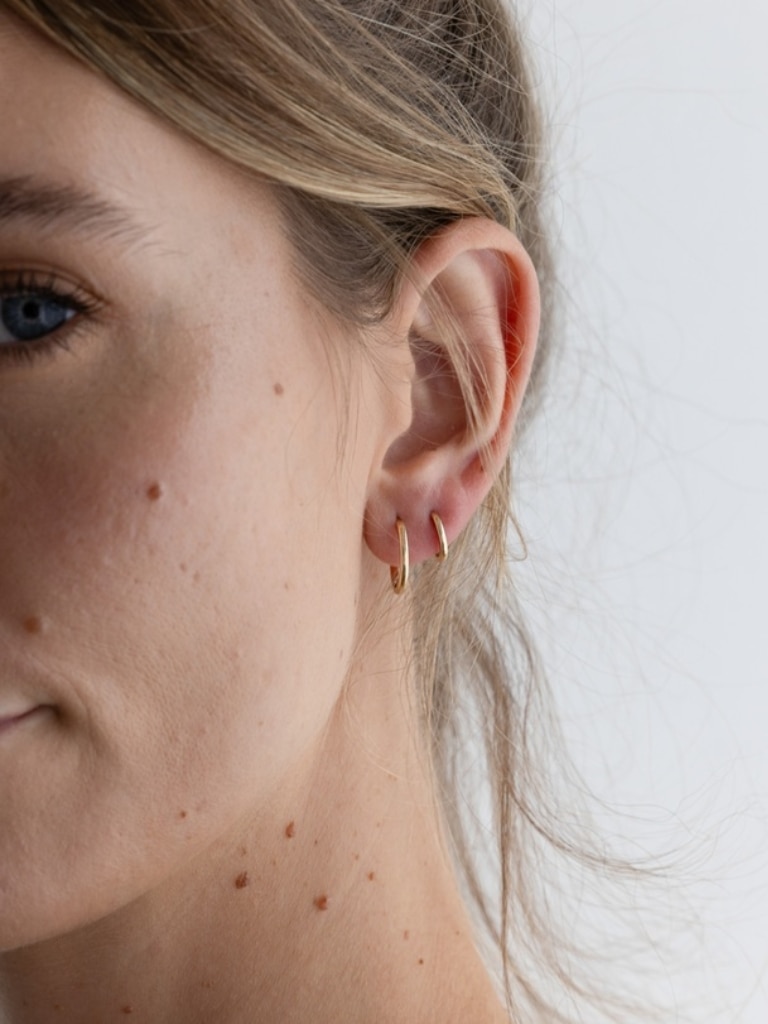 Luna Rae Solid Gold - Halo Hoops. Picture: THE ICONIC.