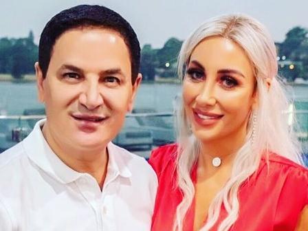 Jean Nassif, Parramatta property developer with his model/actor wife Nissy Nassif From source:https://www.instagram.com/nissynassif/