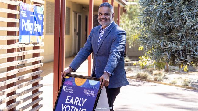 Thirteen early voting centres opened across metropolitan and regional South Australia on Wednesday for the inaugural state-based First Nations Voice to Parliament election.