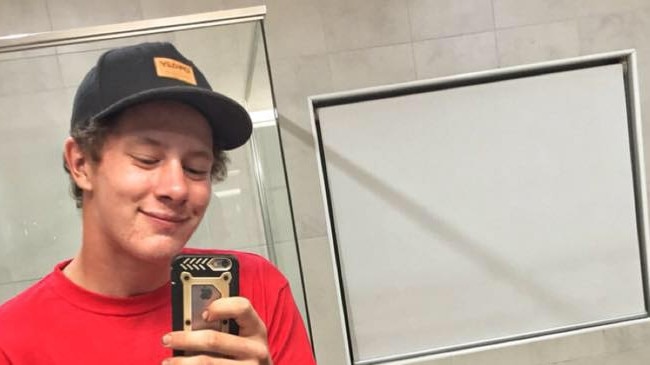 Joseph Lemmens, 22, pleaded guilty to committing an act of gross indecency on a 13-year-old girl at the Supercar post-race concert in Darwin last year. Picture: Facebook/Supplied