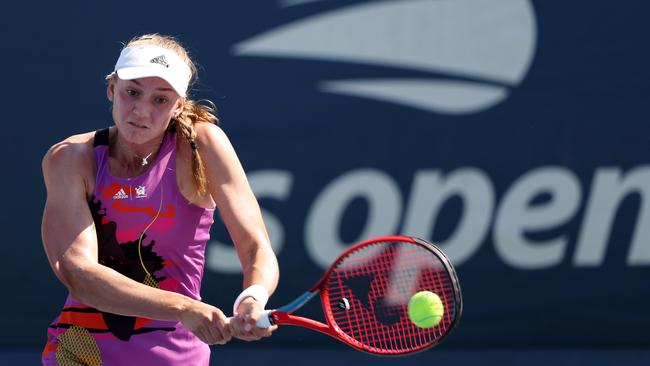 Wimbledon champion Elena Rybakina did not make it past the first round. Picture: Jamie Squire/Getty Images/AFP