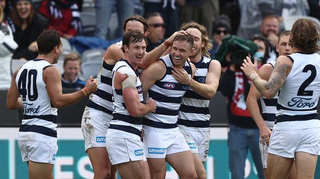 When his torpedo went through Mitch Duncan was a popular Cat. Picture: Robert Cianflone/Getty Images