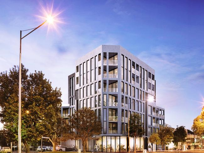 Melstone's Ringwood Street development will feature oversized luxury apartments and work will begin in July. Picture: SUPPLIED.