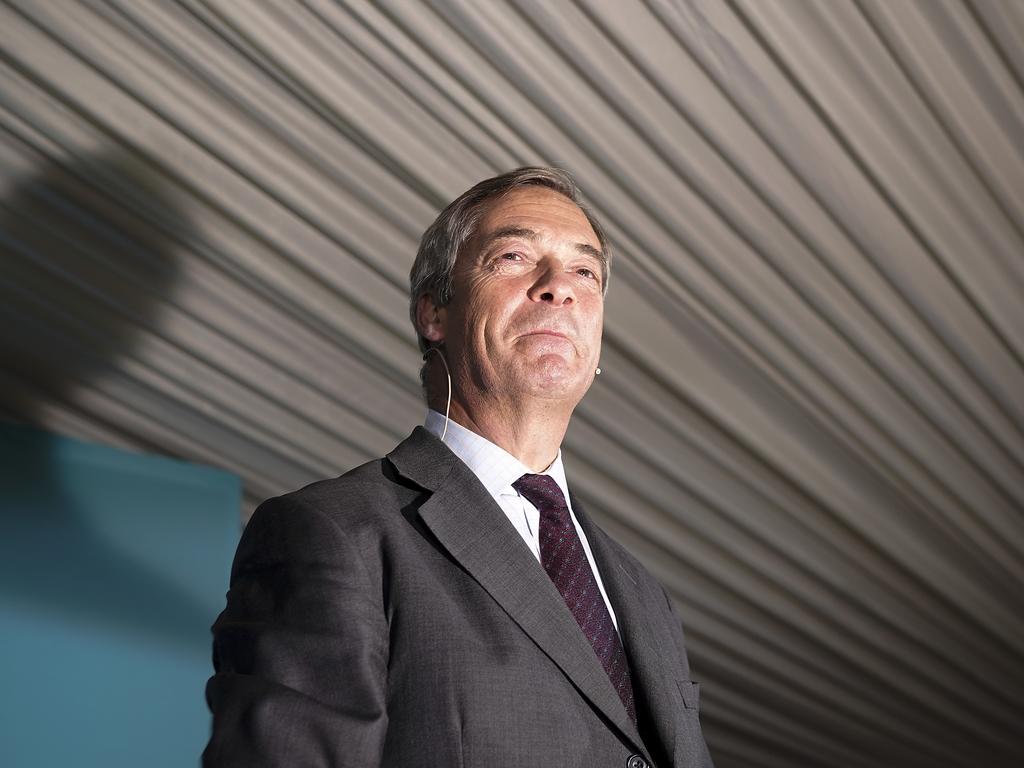 Brexit Party, and earlier UKIP, Leader Nigel Farage has attracted huge numbers of votes from traditional Conservative voters angry that Brexit has happened sooner. Boris Johnson’s bluster is, in part, to get votes back off Mr Farage. Picture: Christopher Furlong/Getty Images.