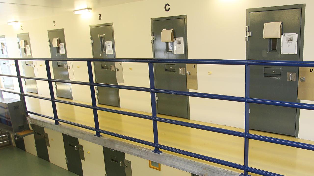 Cells in the "Huon" wing of the Risdon Prison