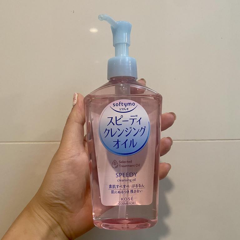 Softymo Kose Cosmeport Speedy Cleansing Oil. Picture: Melody Teh/Supplied