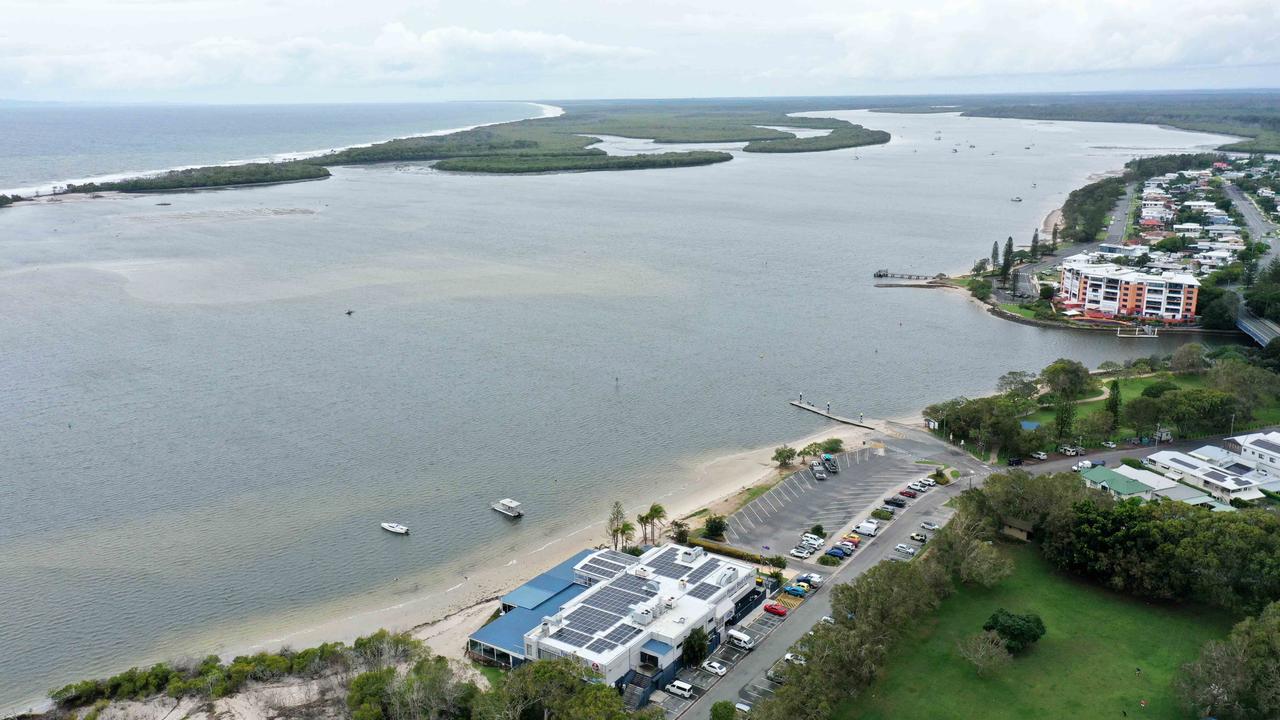 The state government has released the first report after a review of the Bribie Island breakthrough. Picture: Patrick Woods.
