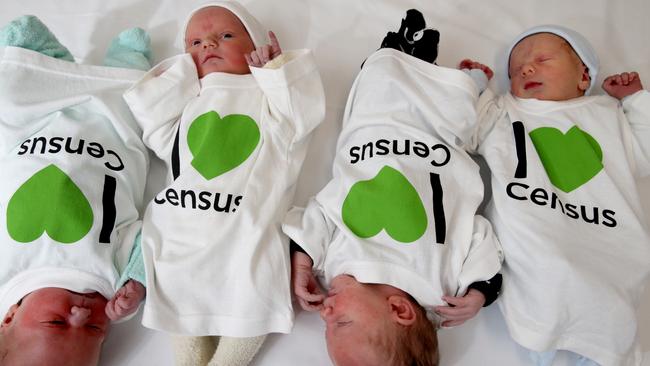 These new Cairns arrivals made it just in time for inclusion in this year’s Census. Picture: Anna Rogers