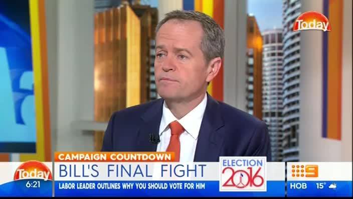 Karl asks Shorten how old he was the last time Labor delivered a surplus
